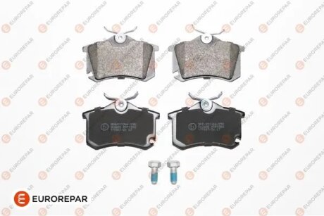 VW гальмівні колодки задн. AUDI A3,A4,A6 SEAT VW Golf 3/4 SKODA EUROREPAR 1617250080
