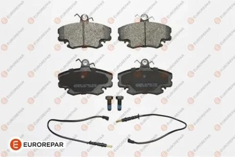 Колодки тормозные дисковые, комплект EUROREPAR 1617250880