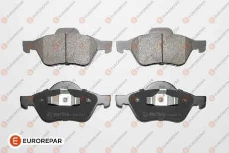 Колодки тормозные дисковые, комплект EUROREPAR 1617257380