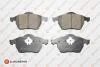 VW гальмівні колодки перед. AUDI A3 SEAT Toledo Skoda Octavia Golf EUROREPAR 1617270780 (фото 1)