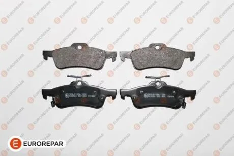 TOYOTA гальмівні колодки задн.Yaris 05-,Honda Civic IX 12- EUROREPAR 1617272180