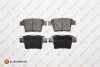 Гальмівні колодки зад. Mondeo 3 00-07 (Bosch) EUROREPAR 1617278080 (фото 1)