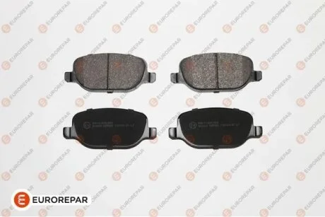 Гальмівні колодки зад. Alfa Romeo 159 05-11 (TRW) (116.7x49.9x17.5) EUROREPAR 1617280680