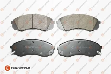 Гальмівні колодки пер. Hyundai H-1 08- (mando) EUROREPAR 1617286080