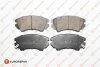 Гальмівні колодки пер. Opel Astra J 09-/Insignia 08- (Mando) EUROREPAR 1617287680 (фото 1)