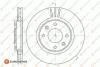 Диск гальмівний передній комплект (2шт.) Citroen C3 DIAM 266 EP 22 PSA Eurorepar EUROREPAR 1618890480 (фото 2)