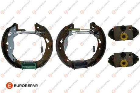 FORD К-Т ГАЛЬМІВНИХ МЕХАНІЗМІВ ЗАД. (циліндр + гальм щоки) FIESTA VI EUROREPAR 1619602380