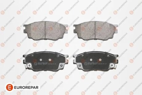 MAZDA гальмівні колодки перед. MAZDA 6 1,8i 02- EUROREPAR 1623059580