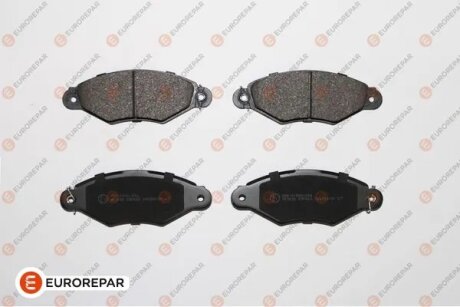 RENAULT гальмівні колодки передн. Kangoo, Nissan Kubistar 97- EUROREPAR 1623060380