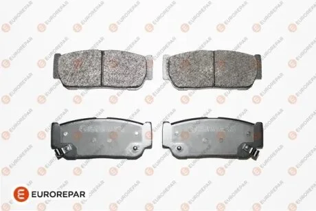 Гальмівні колодки зад. Sorento/Kyron/Rexton 02- EUROREPAR 1623063280