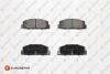 Гальмівні колодки зад. Mazda 6 02-13 (akebono) (13.5x39.3x107.8) EUROREPAR 1623065480 (фото 1)