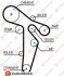 Ремінь зубчастий Z=160 VW AUDI 2.0TDI 03-. EUROREPAR 1633142380 (фото 1)