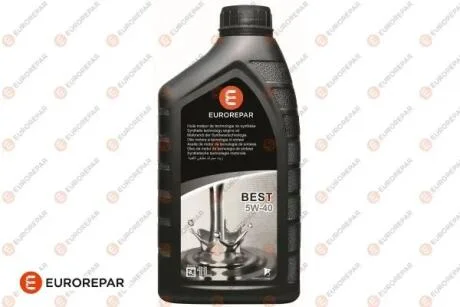 Масло моторное Eurorepar Best 5w-40, 1л EUROREPAR 1635764080