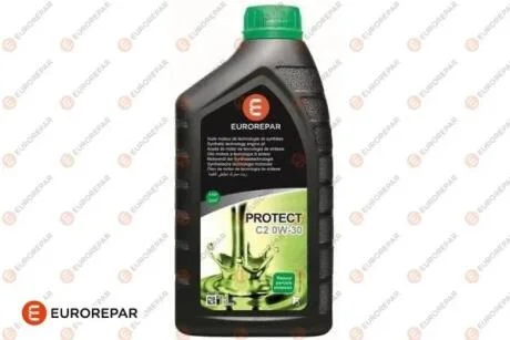 Масло моторное Eurorepar Protect C2 0w-30, 1л EUROREPAR 1639368680
