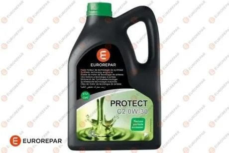 Масло моторное Eurorepar Protect C2 0w-30, 5л. EUROREPAR 1639368780