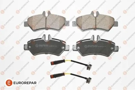 - КОЛОДКИ ГАЛЬМІВНІ ЗАДНІ EUROREPAR 1639371080