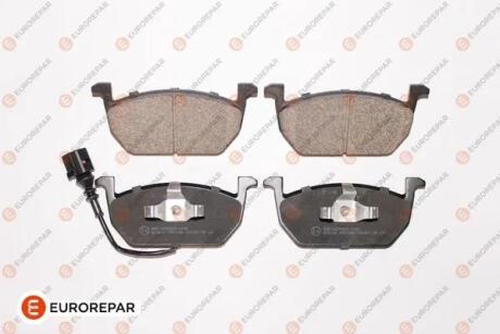 Колодки гальмівні дискові, комплект EUROREPAR 1639375980