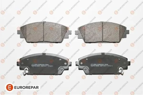 Гальмівні колодки пер. Mazda 3/CX-3 13- (Akebono) EUROREPAR 1639381780 (фото 1)