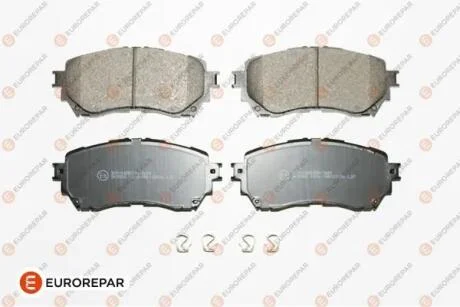 Колодки тормозные дисковые, к-кт EUROREPAR 1639382280