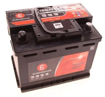 Автомобільний акумулятор Eurorepar Start-Stop AGM 60Ah 680A R+ EUROREPAR 1648431380