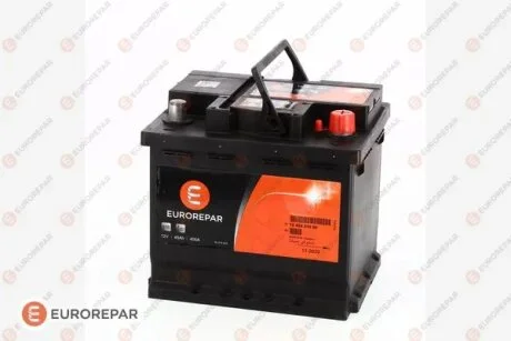 Акумулятор Eurorepar 12В 45Ач 400А(EN) R+ EUROREPAR 1648431680