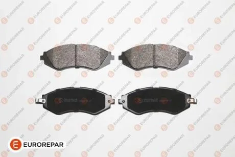 Гальмівні колодки пер. Lacetti/Nubira 97- (Akebomo) (143x52x17) EUROREPAR 1667813480