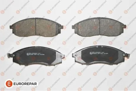 Колодки гальмівні дискові (комплект 4 шт) EUROREPAR 1675993080