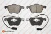 Гальмівні колодки пер. T4 1.9/2.4/2.5 D/TDI -03 (R16) (з датчиком) EUROREPAR 1675994980 (фото 1)
