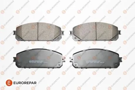 КОЛОДКИ ГАЛЬМ?ВН? ПЕРЕДН? EUROREPAR 1681164180