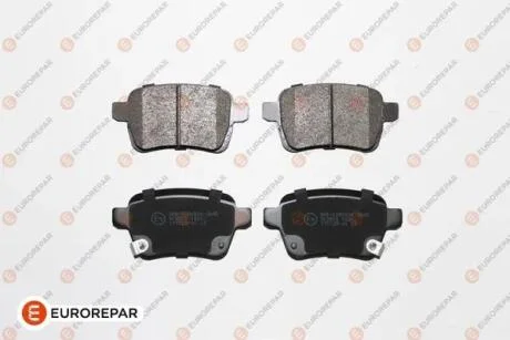 Дискові колодки задні EUROREPAR 1681164880