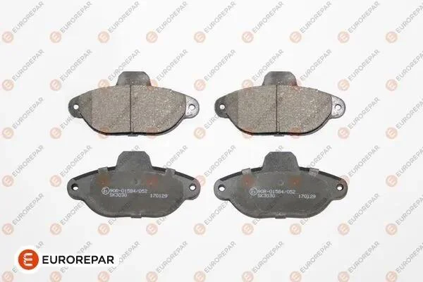 Гальмівні колодки перед. Fiat Panda 03- EUROREPAR 1681164980 (фото 1)