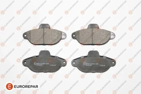 Гальмівні колодки перед. Fiat Panda 03- EUROREPAR 1681164980