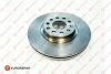 Гальмівний диск перед. AUDI A3 03- VW Golf V, Passat 05- SKODA (312*25) EUROREPAR 1686719080 (фото 1)