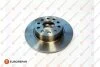 VW диск гальмівний задн.(к-т = 2шт) Audi A3 08-Golf VI 08-, Caddy IIISkodaSeat EUROREPAR 1686722880 (фото 1)
