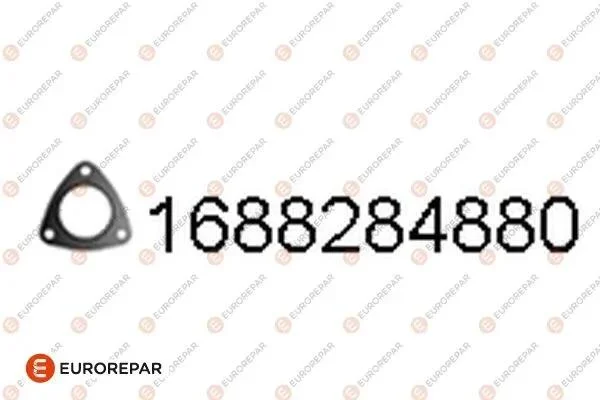 Прокладка глушника Kadett/Astra/Vectra 88- EUROREPAR 1688284880 (фото 1)