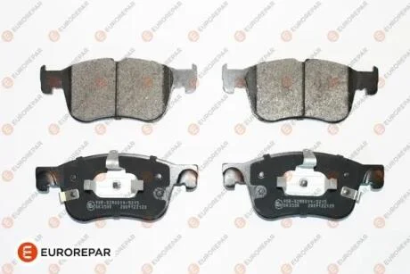 Гальмівні колодки пер. Ford Focus IV 18- (155.1х64.4х16.8/ATE) EUROREPAR 1689801080