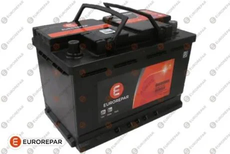Автомобільний акумулятор Eurorepar AGM Stop & Start 1620012780 70Ah 760A R+ EUROREPAR 1692582480