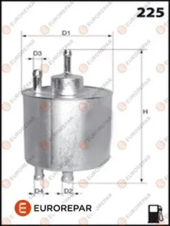 DB фільтр паливний(4трубки) DB W202/210 1,8-5,8 M111-113137 EUROREPAR E145091