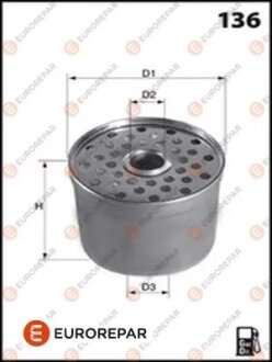 Фільтр паливний диз. EUROREPAR E148104
