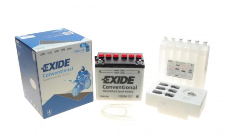 Стартерна батарея (акумулятор) EXIDE 12N24-3A