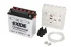 Акумуляторна батарея 5.5Ah/45A (135x60x130/+R/B0) (мото) (сухозаряджений) EXIDE 12N553B (фото 4)