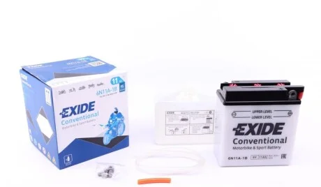 Акумулятор EXIDE 6N11A-1B