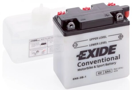 Аккумулятор EXIDE 6N63B1 (фото 1)