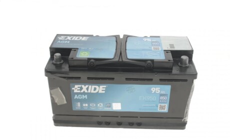 Стартерна батарея (акумулятор) EXIDE DSC_EK950