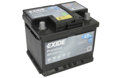 Стартерна батарея (акумулятор) EXIDE EA472