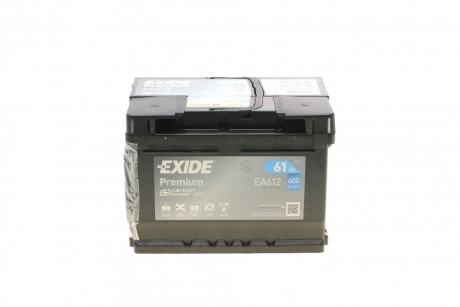 Стартерна батарея (акумулятор) EXIDE EA612 (фото 1)
