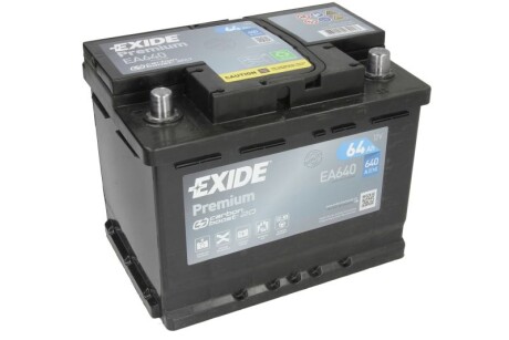 Акумулятор Premium EXIDE EA640