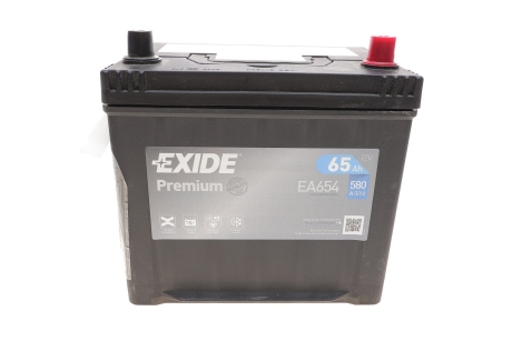 Стартерна батарея (акумулятор) EXIDE EA654