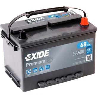 Стартерна батарея (акумулятор) EXIDE EA680