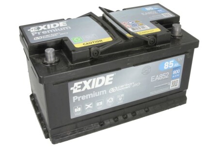 Стартерна батарея (акумулятор) EXIDE EA852